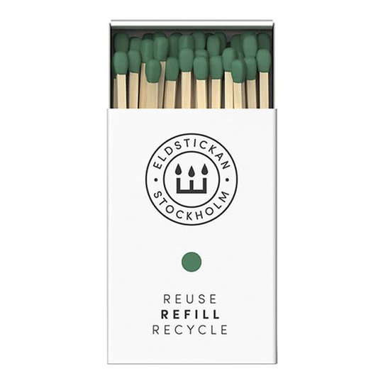 Eldstickan - Tändstickor Refill 60 st Skog
