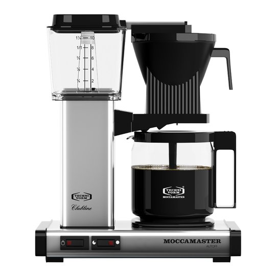 MoccaMaster - MoccaMaster Kaffebryggare Polished Silver