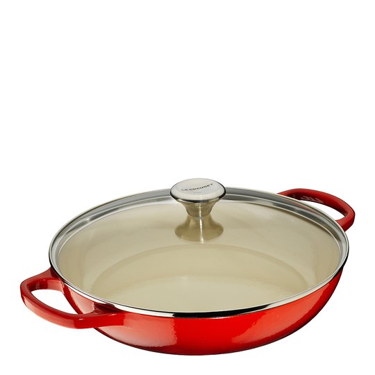 Le Creuset - Signature Buffetgryta/Glaslock 3,5 L Cerise