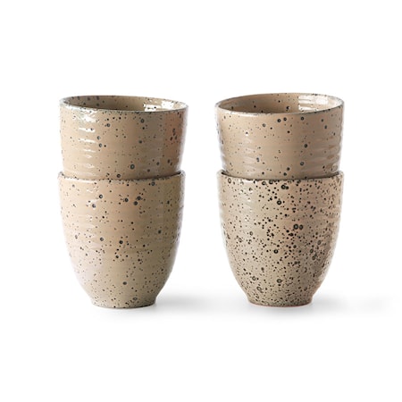 Gradient Ceramics Mugg Taupe 4 st