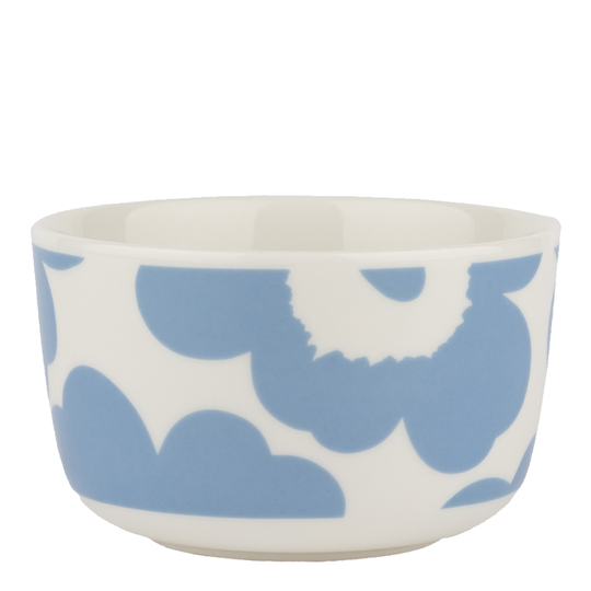 Marimekko - Unikko Skål 25 cl Sky Blue/Vit