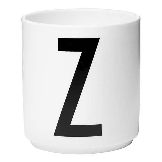 Design Letters - Design Letters Mugg Z Vit