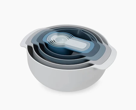 Nest 9 Plus Editions Bunkar och mått 9 delar Blå