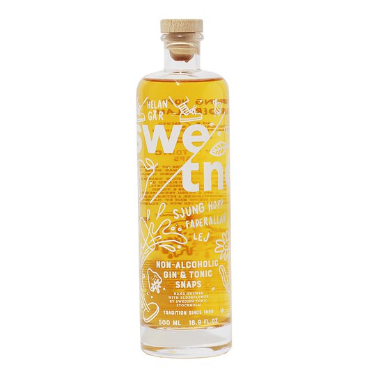 Swedish Tonic - Gin och Tonic-snaps alkoholfri 500 ml