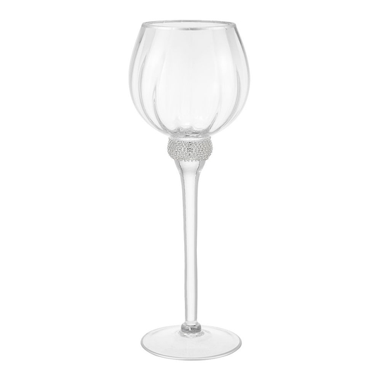Dorre - Lara Lykta På Fot 35 cm Silver