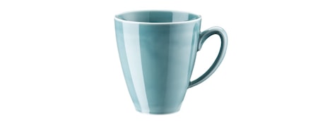 Mesh Aqua Mugg med handtag
