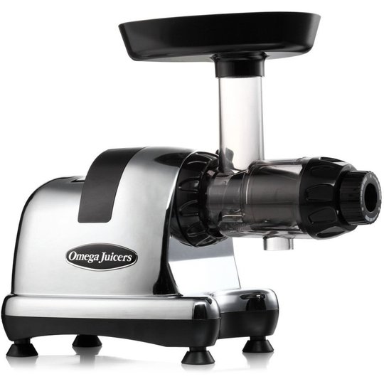 Omega J8228 Horisontal juicer krom