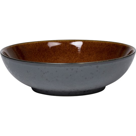 Bitz Salladsskål 24 cm svart/amber