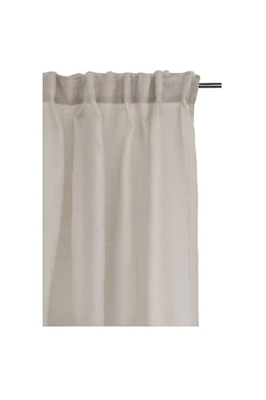 Dalsland Gardin med veckband Mother of Pearl 145x250 cm