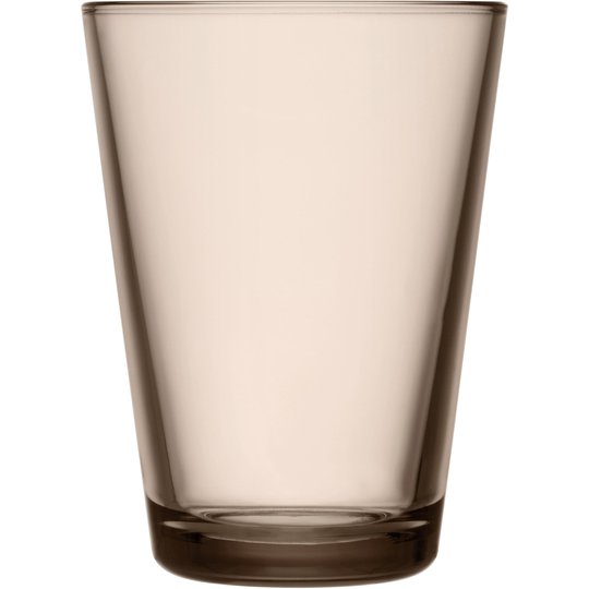 Iittala Kartio dricksglas 40 cl., linne