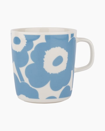 Oiva / Unikko Mugg 4 Dl Vit/Blå