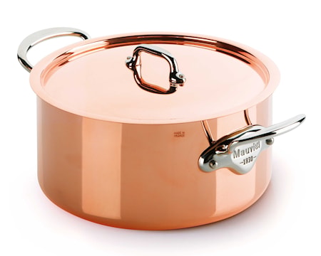 M'150s Gryta med lock 6,1L Koppar