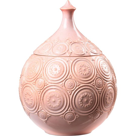 Bjørn Wiinblad Symphony Magic Bonbonniere ljus rosa 21,5 cm