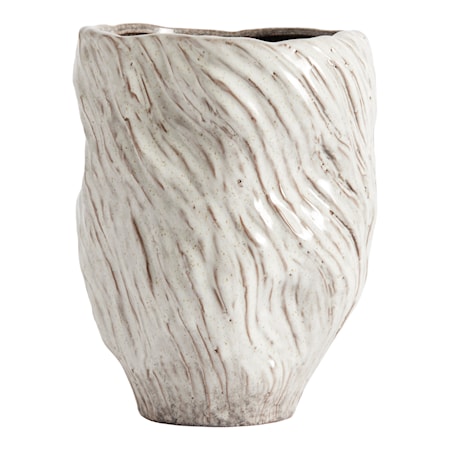 Mud Vas 25 cm Oyster