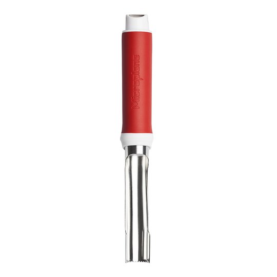 Microplane - Äppelskalare/Urkärnare 2-i-1 Röd