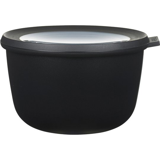 Rosti Mepal Skål med Lock Cirqula 1000 ml Svart