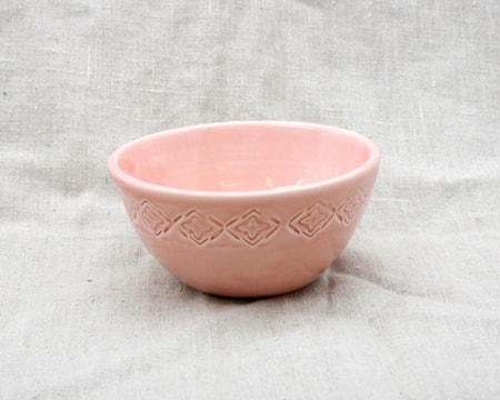 Trinidad Skål Rosa 16x6,5 cm