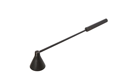 Ljussläckare Metall/Trä Svart