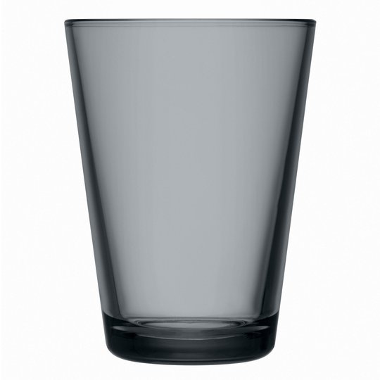 Iittala Kartio dricksglas 40 cl. mörkgrå
