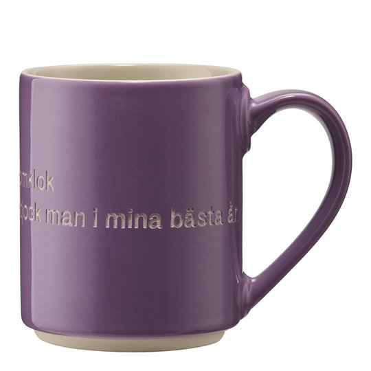 Design House Stockholm - Astrid Lindgren Mugg Lila Jag är en vacker
