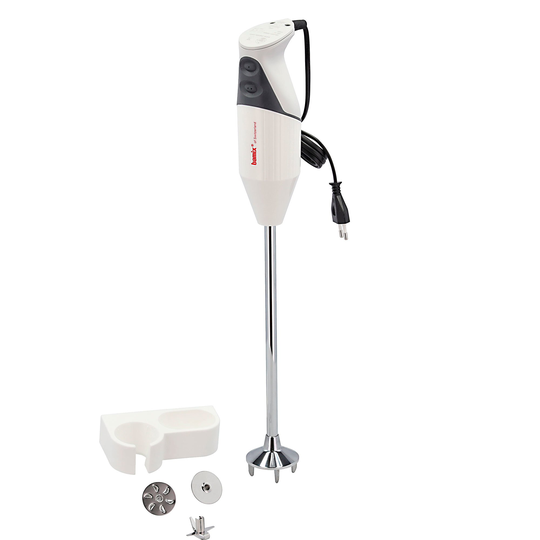Bamix Gastro stavmixer 180 watt, vit/grå