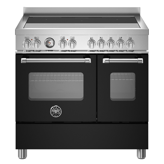 Bertazzoni MAS95I2ENET Master induktionsspis med dubbelugn, 90 cm, mattsvart