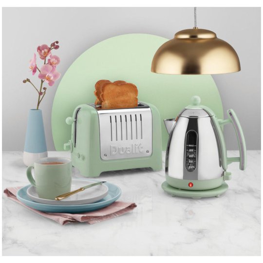 Dualit Frukostpaket Brödrost + Vattenkokare Pistage