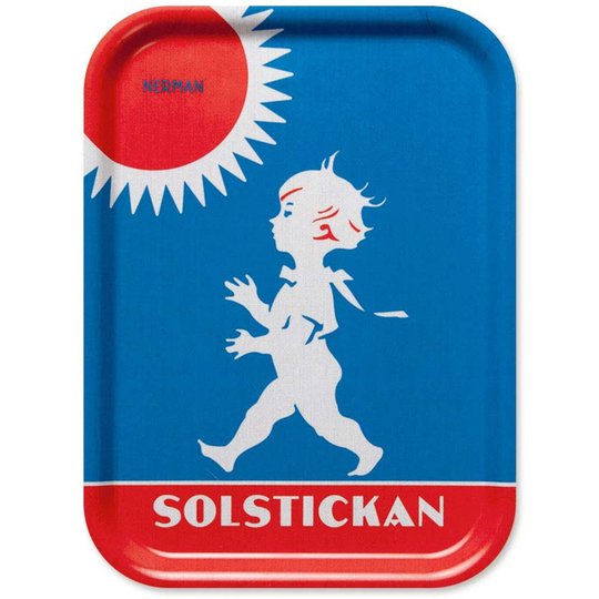 Solstickan Design Bricka Original Motiv 27x20