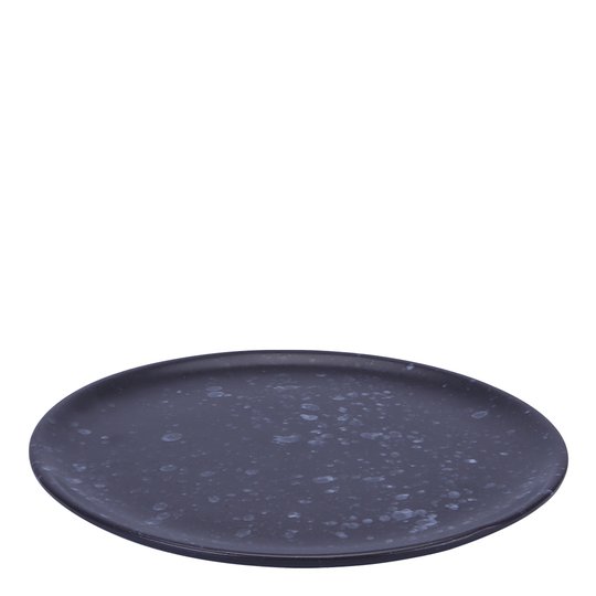 Aida - Raw Tallrik 20 cm Spotted Black