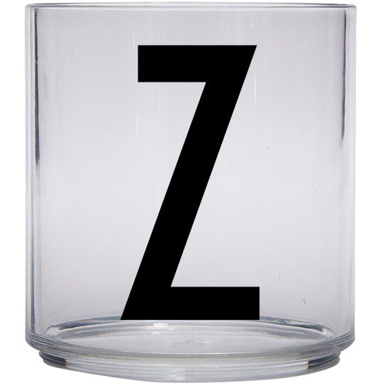 Design Letters Tritan Plastglas barn, Z