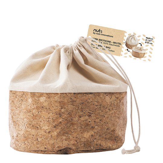 Nuts Innovations - Brödpåse Kork Medium