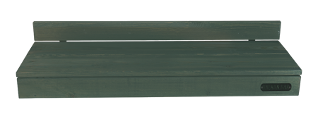 Furu Blå Rectangular Low