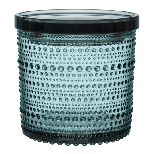 Iittala - BURK/LOCK HAVSBLÅ 11X11,4 CM Havsblå