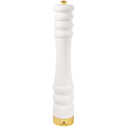 Zassenhaus Pepparkvarn Mattvit/Guld 35 cm