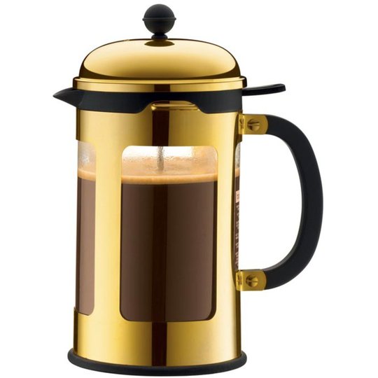 Bodum Chambord kaffepress i guld