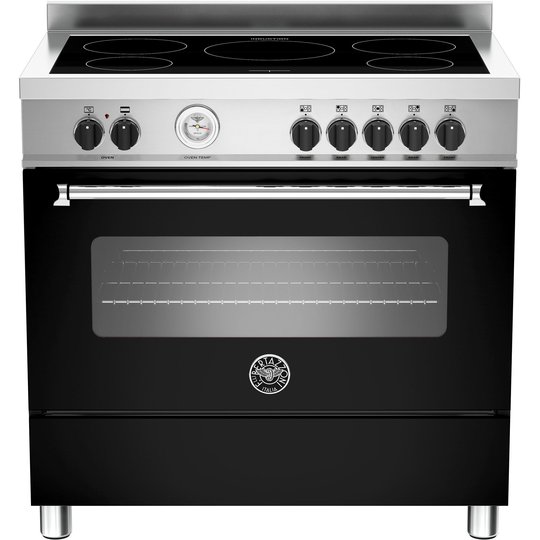 Bertazzoni MAS905IMFES Master Induktionshäll med ugn svart