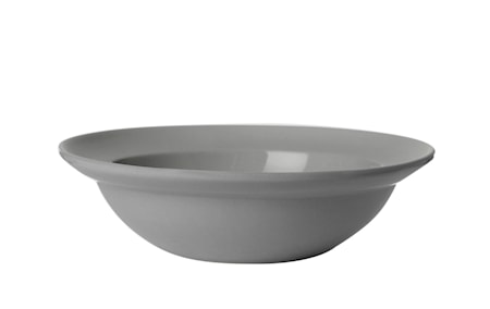Djup Tallrik 22 cm Grå