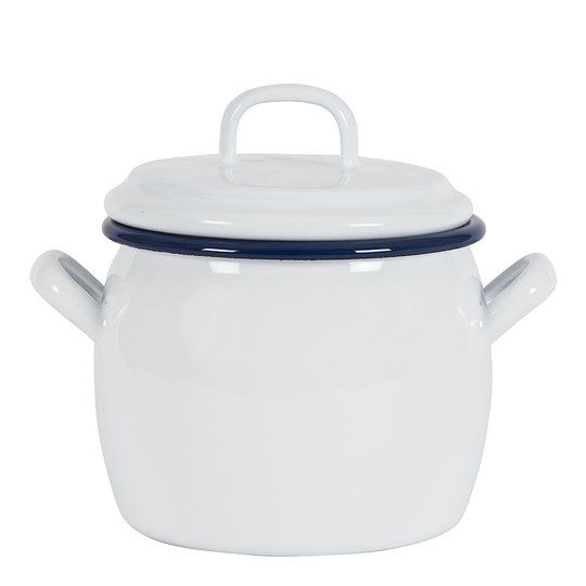 Kockums - Kockums Gryta/Lock 0,7 L Vit