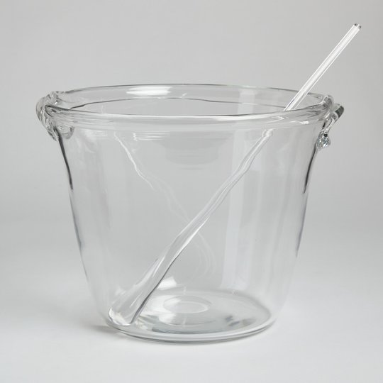 Orrefors - Bålskål med Glasstav