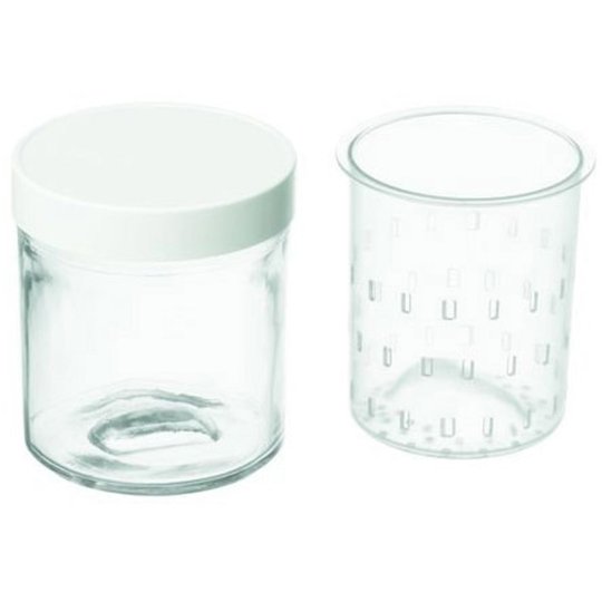 Cuisinart Tillbehörspaket till Yoghurt & Cheese Maker med 2 Burkar+Plastlock 250 ml