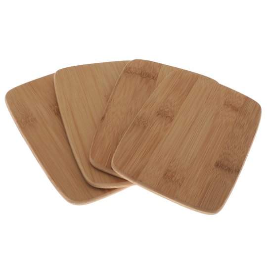 Table Top Stories - Rumours Smörgåsunderlägg Bambu 4-pack
