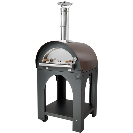 Clementi Pulcinella Vedeldad Pizzaugn 60x60 cm. Koppar