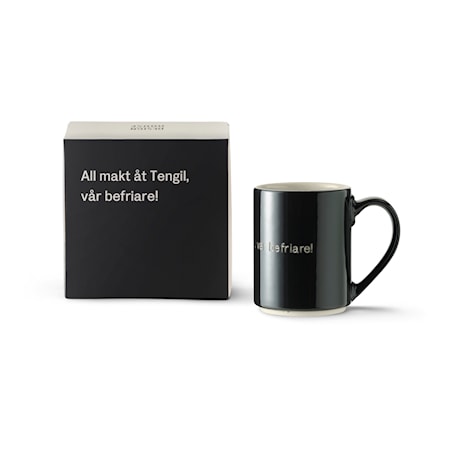Astrid Lindgren Mugg 10 Svart