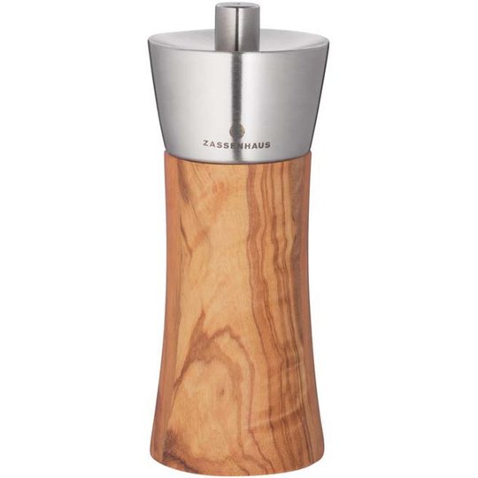 Zassenhaus Saltkvarn Augsburg Olivträ 14 cm