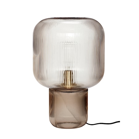 Bordlampa Glas Rök