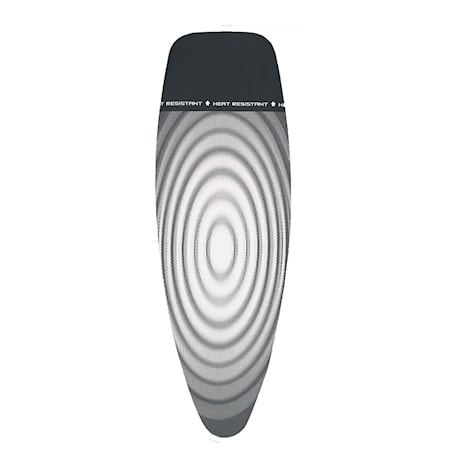 Överdrag Stl D bomull 2mm skum Heat Resistant Parking Zone 135x45 cm Oval Titan