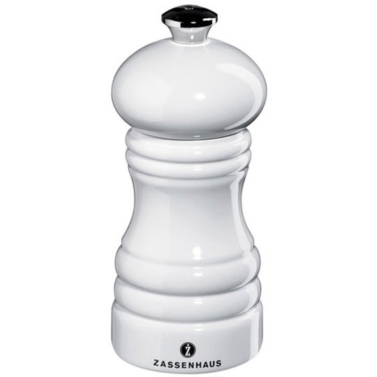 Zassenhaus Berlin Saltkvarn 12 cm Vit Blank