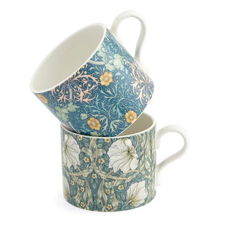 Morris & Co Muggar 2-pack Seaweed & Pimpernel