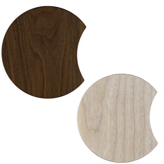 Ola Särén Design CIRKA knivlist, mix ask/valnöt, 3-pack