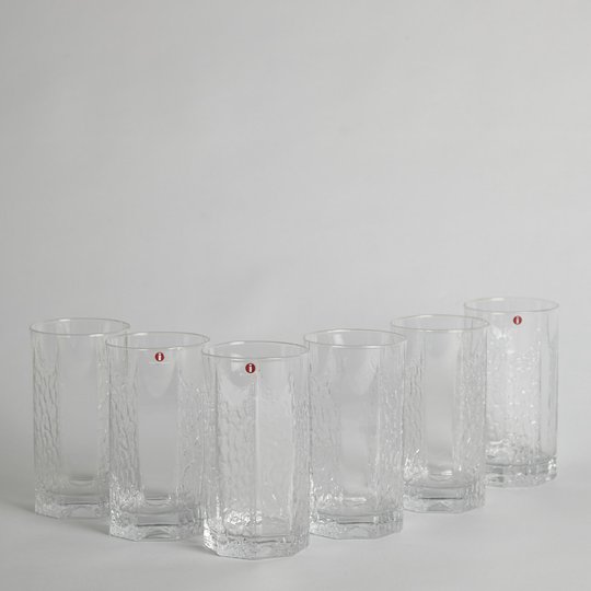 Iittala - SÅLD Grogglas "Kalinka" 6 st